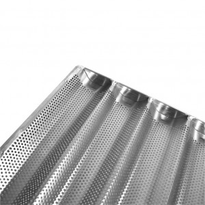 Tray Baguette 80 x 60 cm - 10 Cross Channel, Welded Frame - Img 1