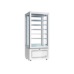 Vitrina frigorifica verticala, -25 / -15°C, 80,5x64,5x184 cm, Luxor White, model KG8VSX