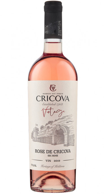 Cricova Colecția Vintage Rose de Cricova Sec