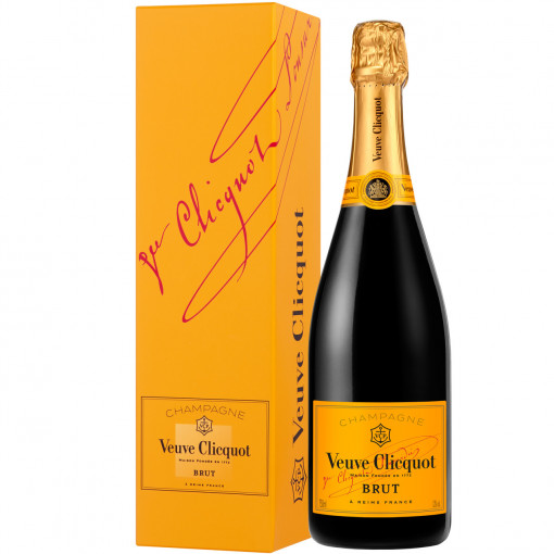 Veuve Clicquot Brut cu cutie 0.75l