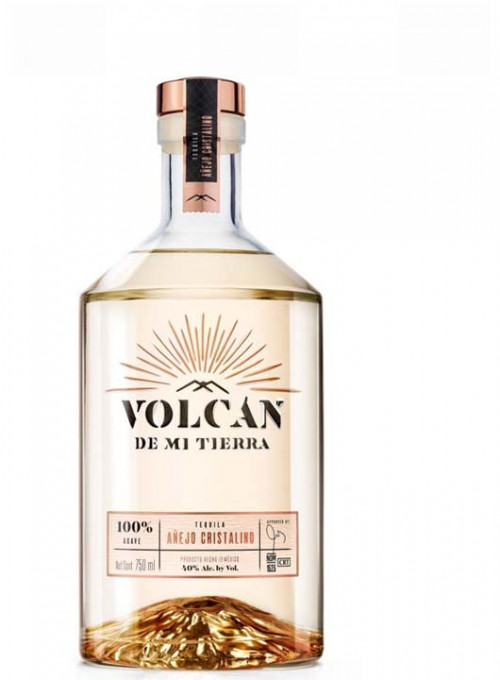 Volcan Tequila Anejo Cristalino 0,7l - Img 1