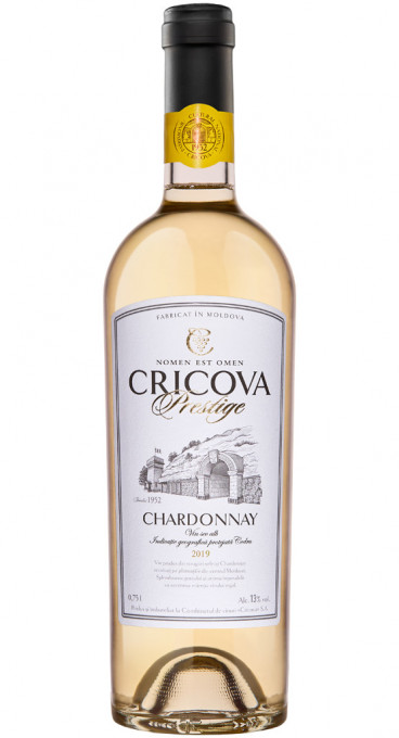 Cricova Colecția Vintage Chardonnay Alb Sec