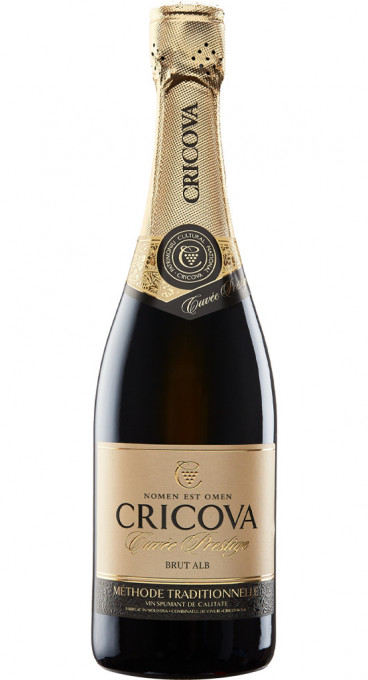 Cricova Spumant Colecția Spumant Clasic Cuvee Prestige Brut Alb