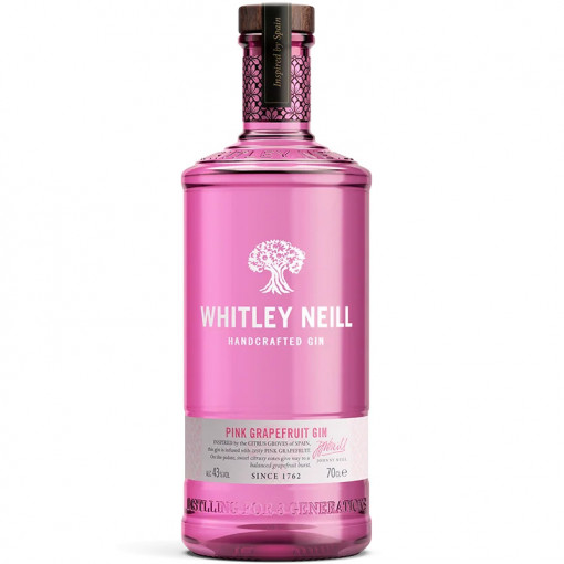 Whitley Neill Dry Gin Pink Grapefruit 0.7L