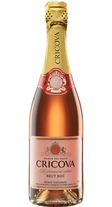 Cricova Spumant Colecția Spumant Clasic Brut Rose