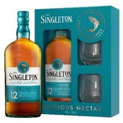 Singleton of Duffton 12YO cu pahare 0.70L