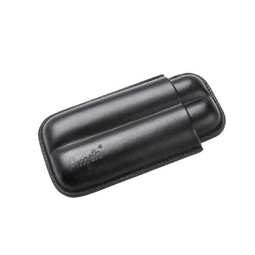 Angelo Cigar Case 2CT (black)