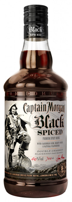 Captain Morgan Black Spiced 0.7l