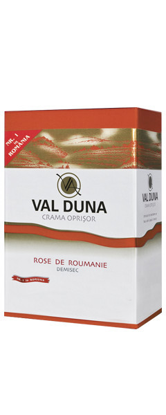 Crama Oprișor Bib 3l Val Duna Rose de Roumanie Demisec