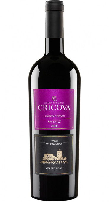 Cricova Colecția High End Shiraz Roșu Sec