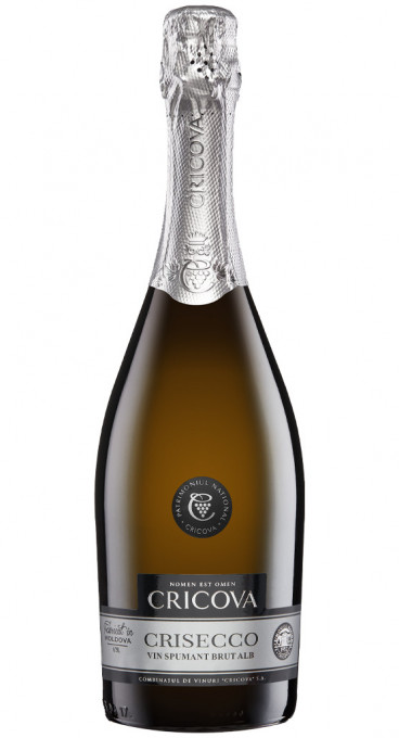 Cricova Spumant Colecția Spumant Clasic Crisecco Brut Alb