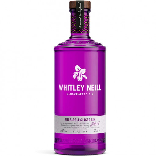 Whitley Neill Dry Gin Rhubarb & Ginger 0.7L