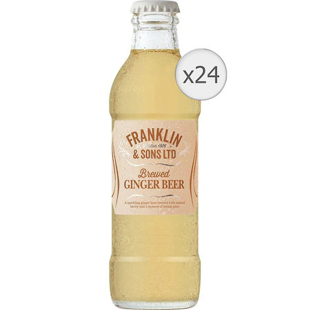 Franklin&amp;Sons LTD - Ginger Berr Fara Alcool 0.2L x 24 sticle - Img 1