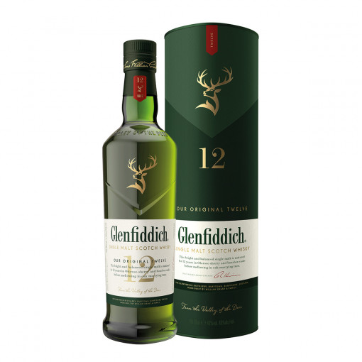 Glenfiddich 12 Ani 0.70L