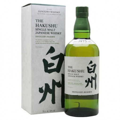 Hakushu Distillers Reserve, Japanese Single Malt, 43%, 0.7L