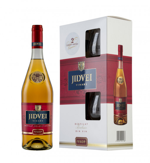 Jidvei Vinars VSOP Pachet Pahare 0.70L