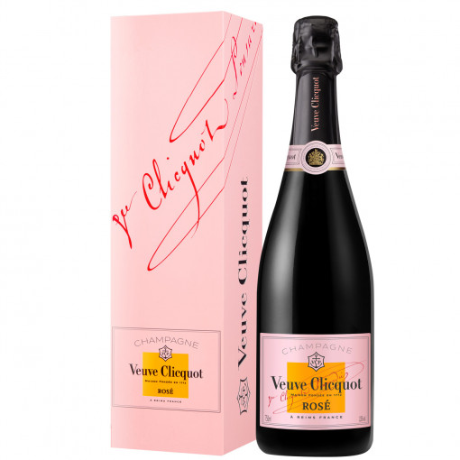 Veuve Clicquot Rose cu cutie 0.75l