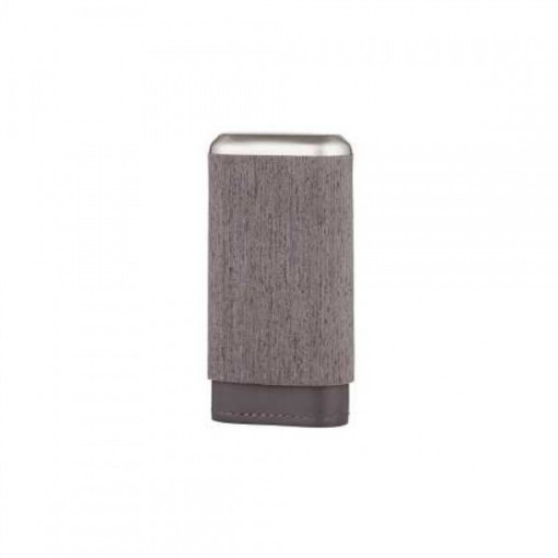 Angelo Cigar Case 3CT (wood grey)