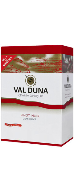 Crama Oprișor Bib 3l Val Duna Pinot Noir Demidulce