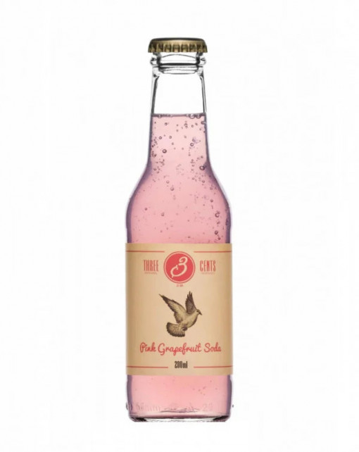 Tree Cents Pink Grapefruit Soda 0.2L x 24 sticle