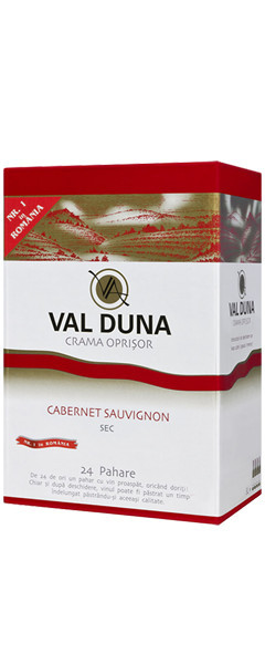 Crama Oprișor Bib 3l Val Duna Cabernet Sauvignon Sec