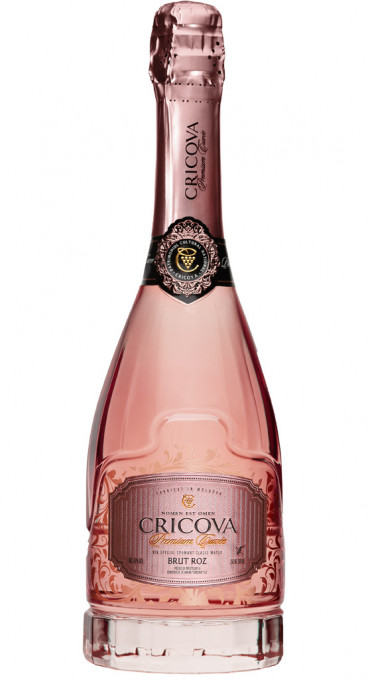 Cricova Spumant Clasic Premium Cuvée Brut Rosé Cristal