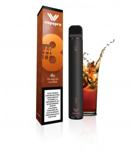 Țigară electronică de unică folosință Vapepro, 800 pufuri, 2 ml, 20 mg/ml - Cola #3 - Img 2