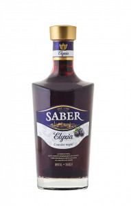 Saber Elyzia Premium Coacăze Negre 0.7l