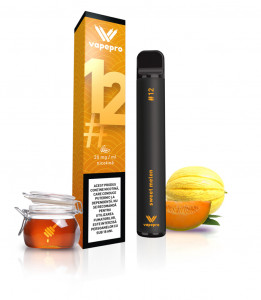 Țigară electronică de unică folosință Vapepro, 800 pufuri, 2 ml, 20 mg / ml - Sweet Melon #12 - Img 2