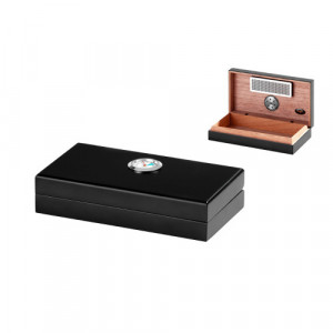 Angelo Humidor Black Matt