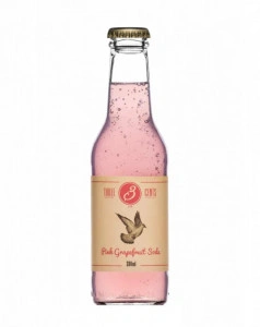 Tree Cents Pink Grapefruit Soda 0.2L x 24 sticle