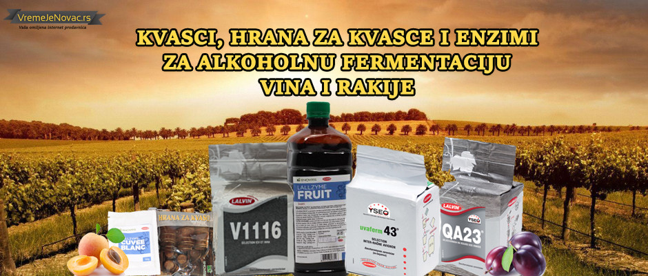 Kvasci, enzimi i hrana za kvasce