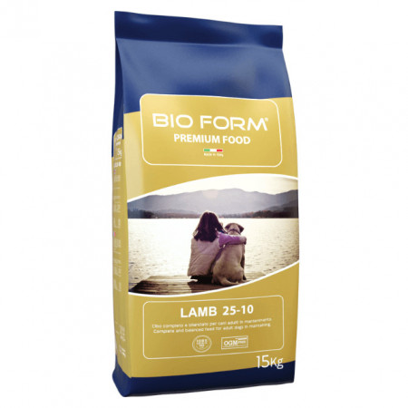 BIO FORM Premium hrana za pse Dog Adult - jagnjetina 15kg