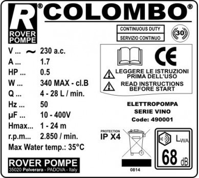 COLOMBO 18 uređaj za filtriranje - Img 2