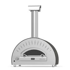 Peć za pizzu Alfa Forni DOLCE VITA 4 pizze na gas i drva - sa inox stolom 160cm