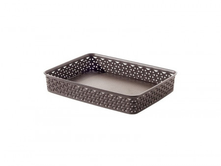 Korpa za hleb i voće 36x26cm Ratan braon Curver