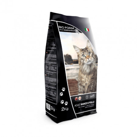 BIO FORM Premium hrana za mačke Adult Pollo - piletina 2kg