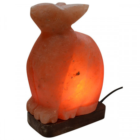 Lampa od himalajske soli - kristalna lampa Zec