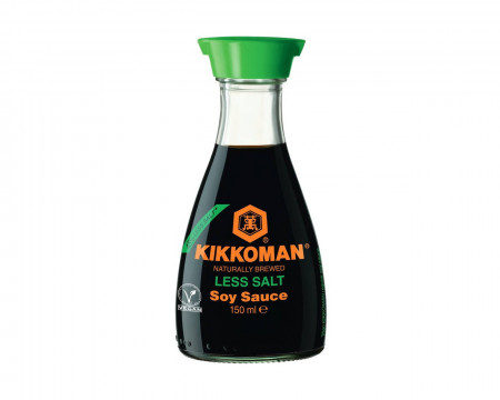 Soy sauce with less salt Kikkoman 150ml