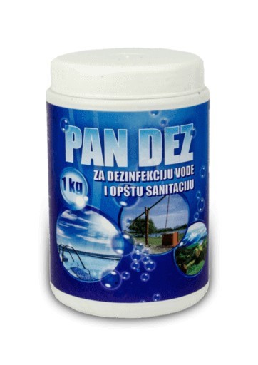 Dezinfekcija vode hlornim granulama PANDEZ