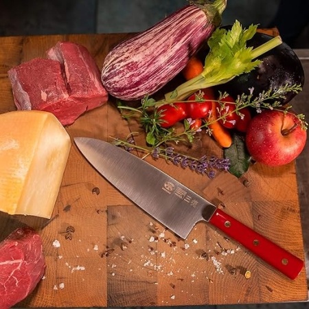 Japanski santoku nož Berti Insieme 21 cm