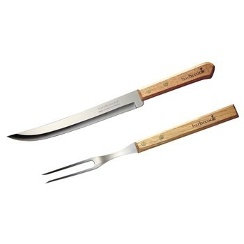 Set za roštiljanje - dugačka viljuška i nož