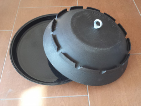 Gusani sač 40 cm emajliran iznutra