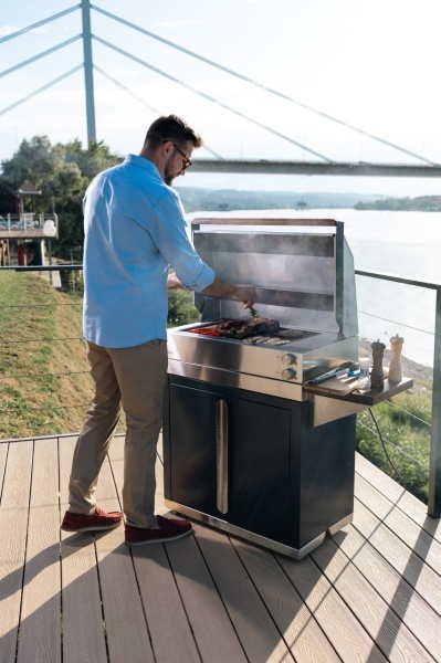 Bočna polica za postolje roštilja EG Home X - INOX