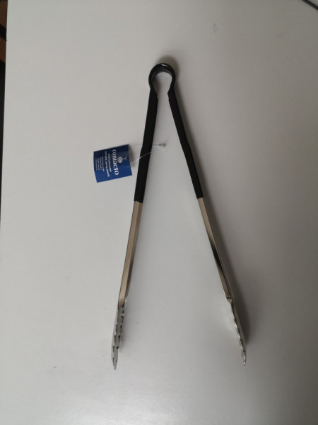 Hvataljka za roštilj 40cm Inox Contacto - crna drška - Img 2