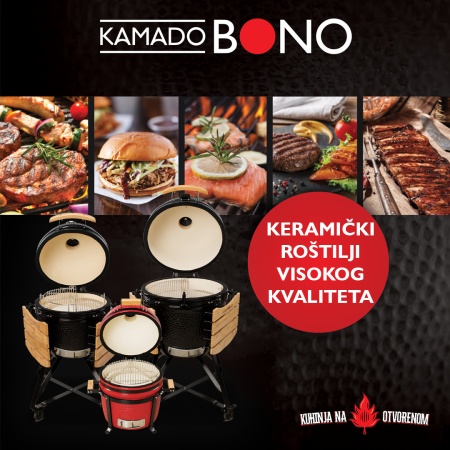 Keramički roštilji Kamado Bono visokog kvaliteta