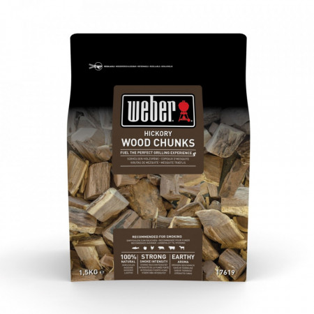 Aromatično drvo za roštilj - Hickory (američki orah) 1,5kg Weber