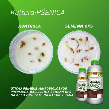Bacillomix SEMENNOPS 1L - Mikrobiološko đubrivo za tretman semena - Img 4