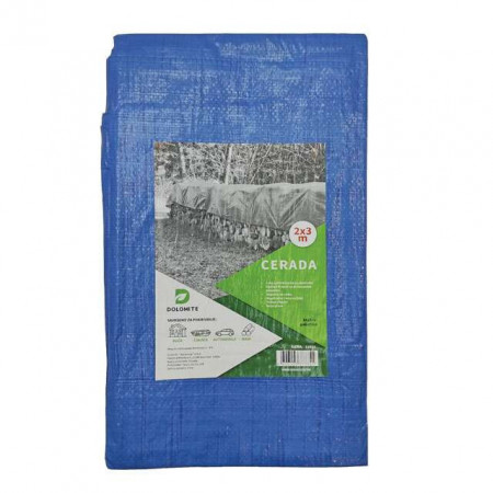Cerada pravougaona plava - Dolomite 3x4 m