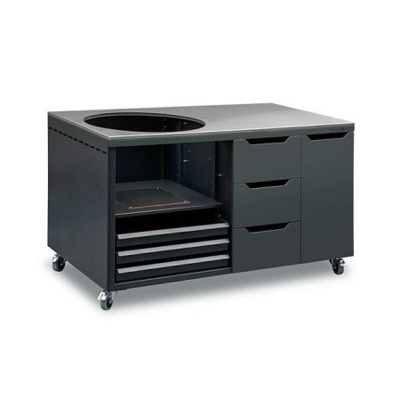 Kamado Bono - ostrvo za kuvanje 150x100x85cm siva boja